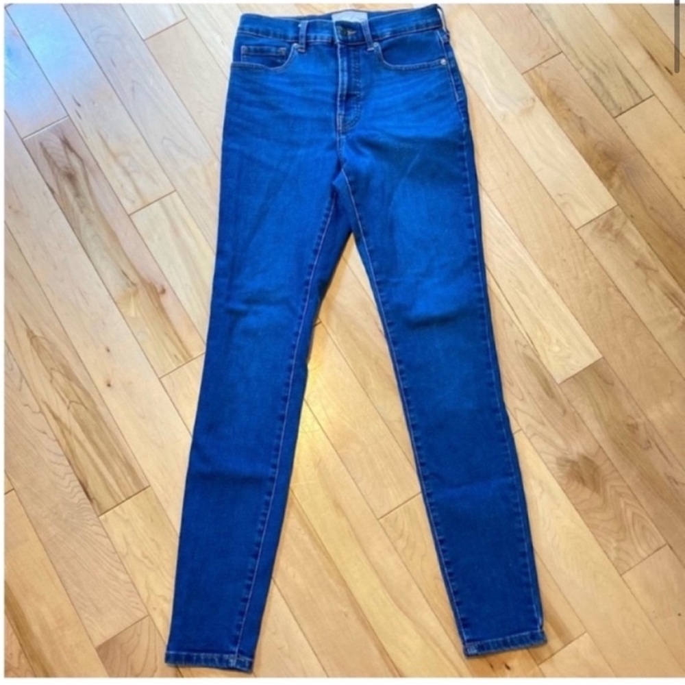 Everlane High Rise Skinny blue Jeans size 26 tall